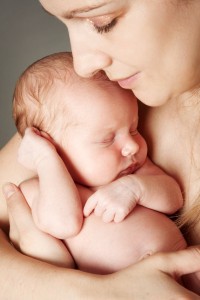 Bonding with Newborn Baby