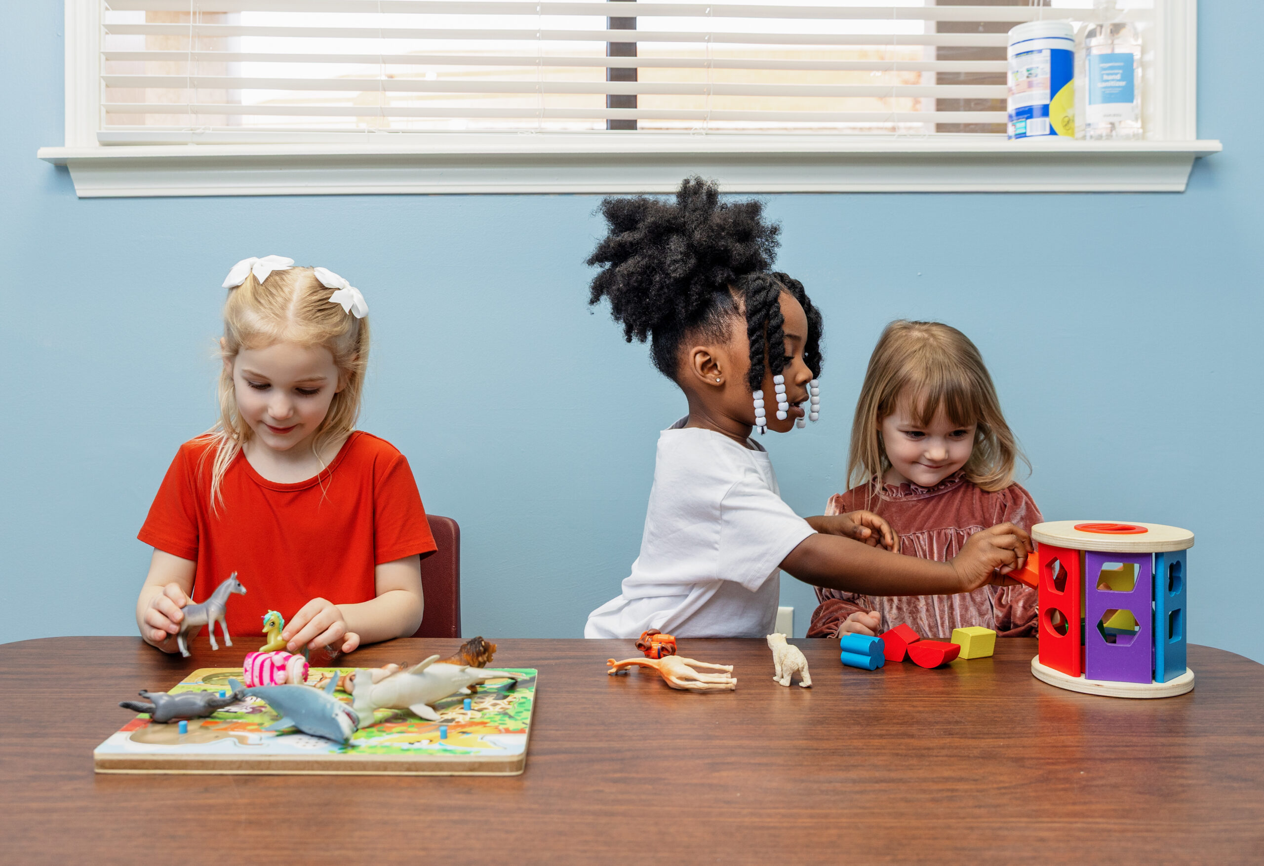 ABA therapy children playing