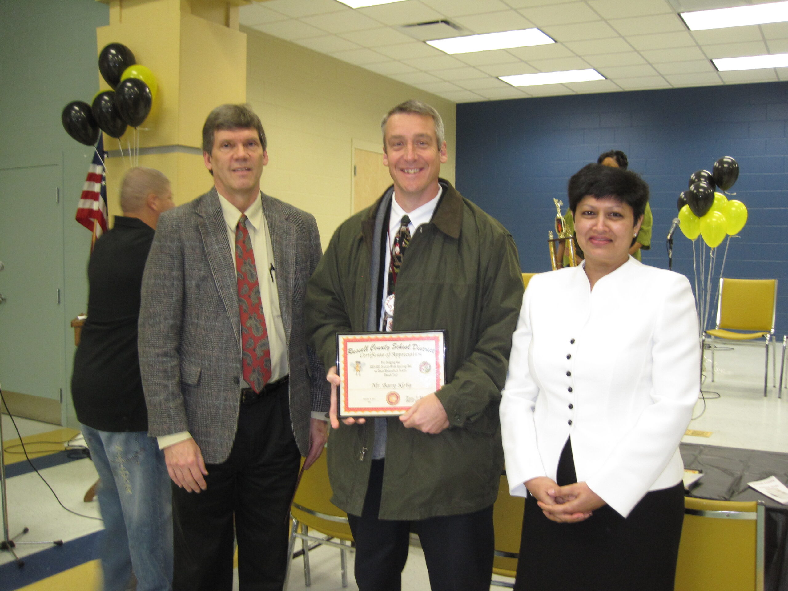 Certificate of Appreciation