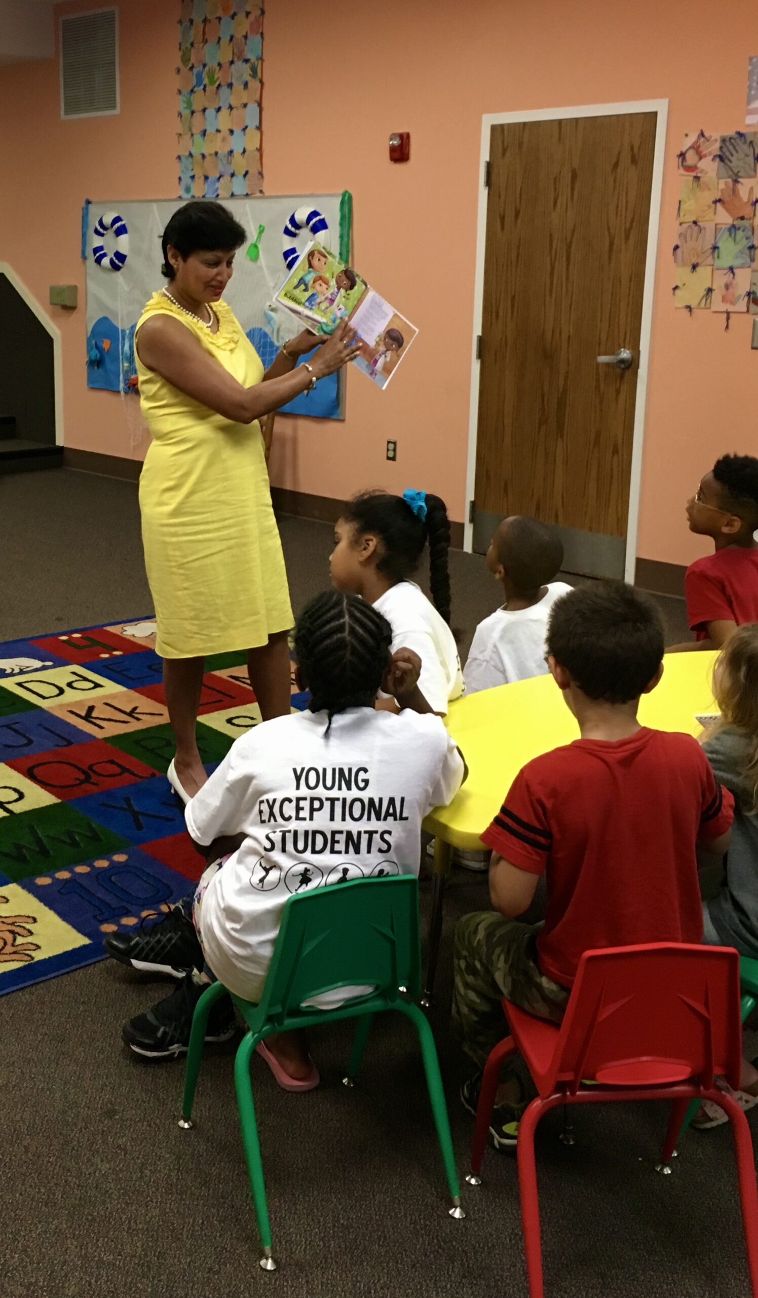 Reading with students