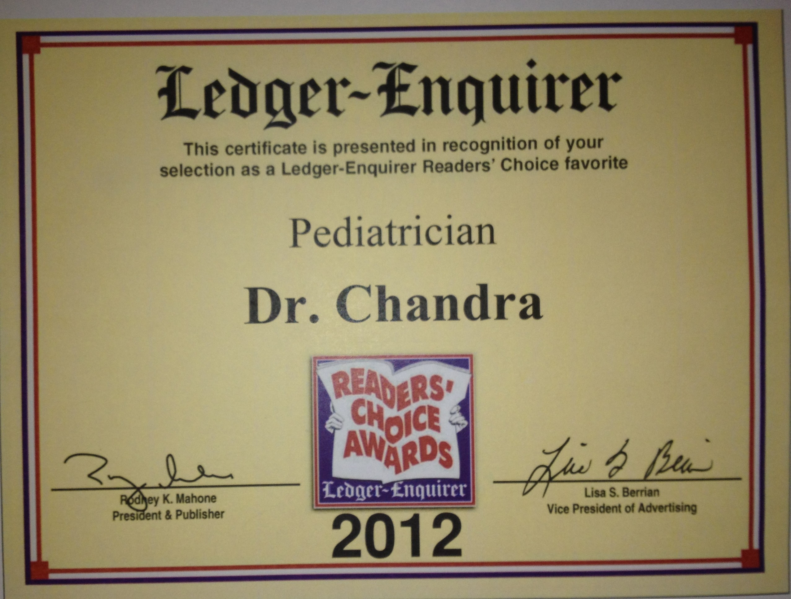 Ledger-Enquirer award