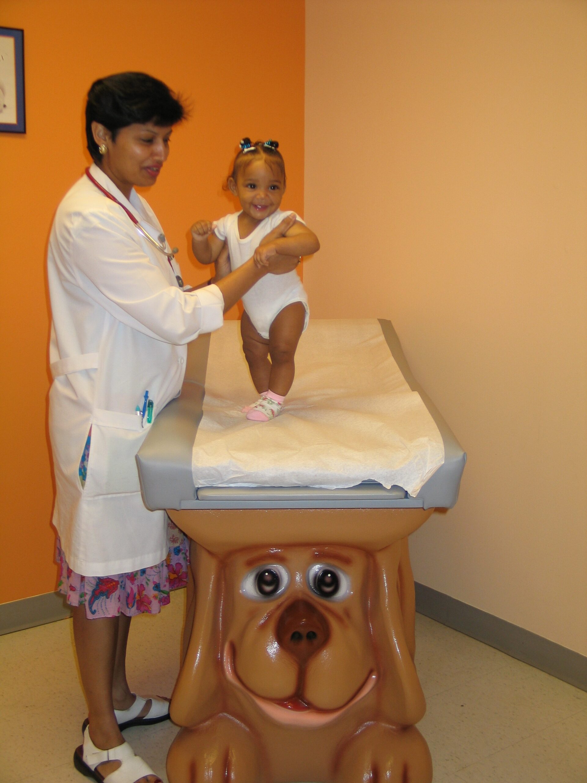 The Puppy Dog exam room